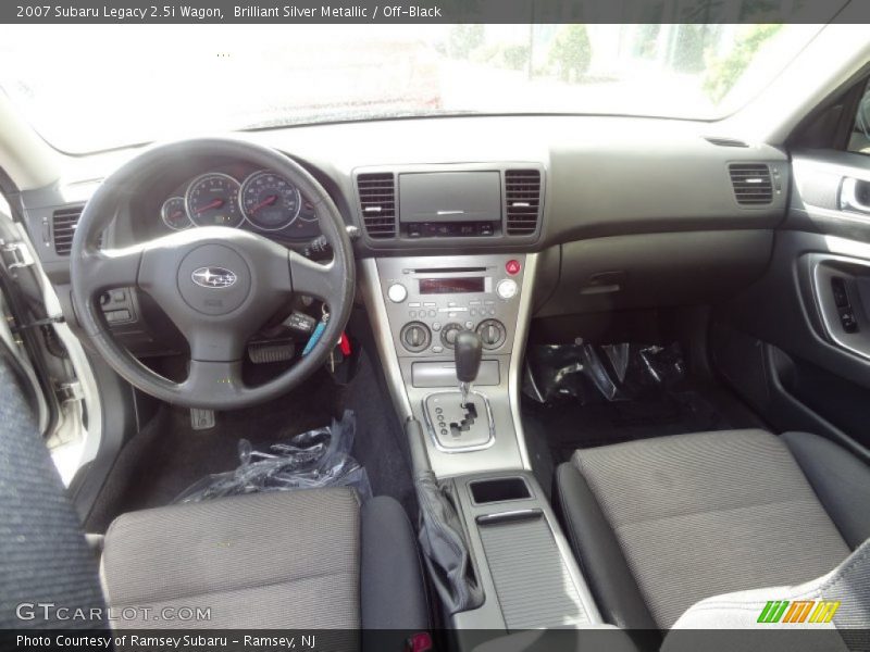 Brilliant Silver Metallic / Off-Black 2007 Subaru Legacy 2.5i Wagon