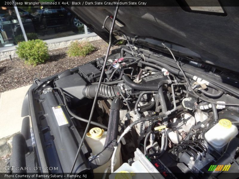 Black / Dark Slate Gray/Medium Slate Gray 2007 Jeep Wrangler Unlimited X 4x4