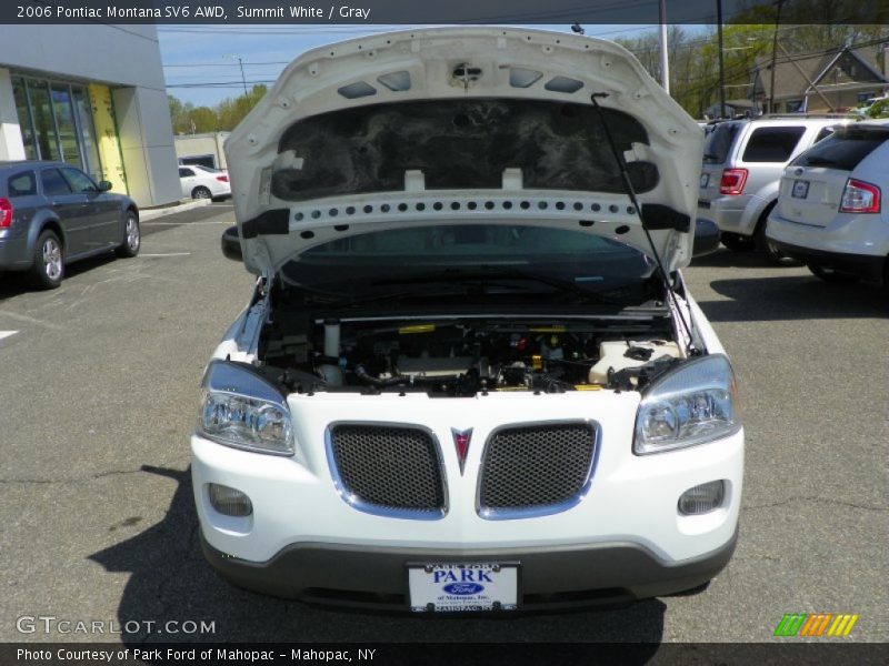 Summit White / Gray 2006 Pontiac Montana SV6 AWD