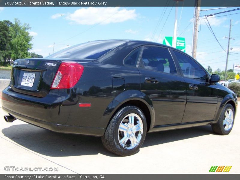 Fantasy Black Metallic / Grey 2007 Suzuki Forenza Sedan