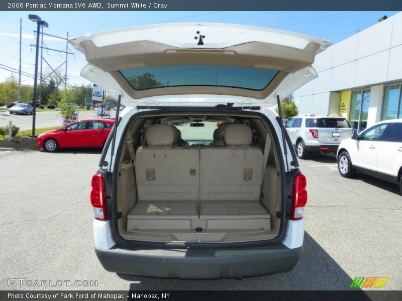 Summit White / Gray 2006 Pontiac Montana SV6 AWD