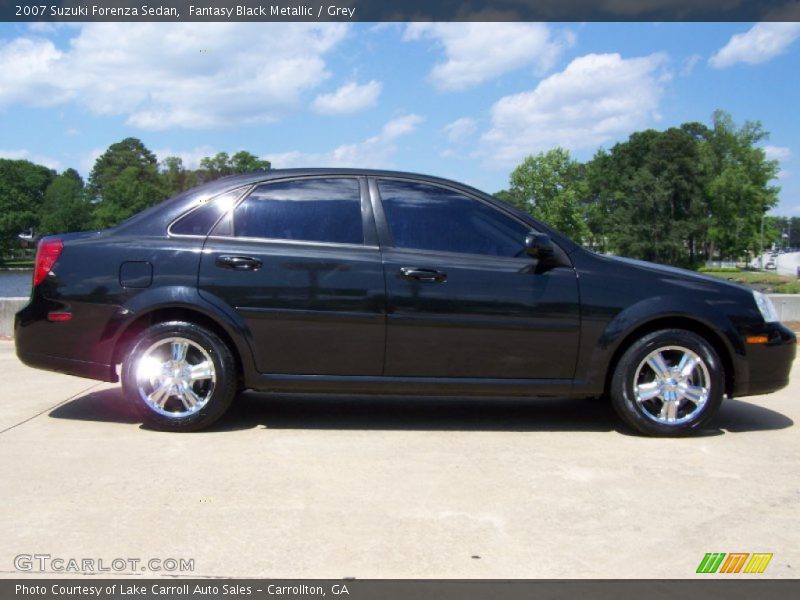 Fantasy Black Metallic / Grey 2007 Suzuki Forenza Sedan