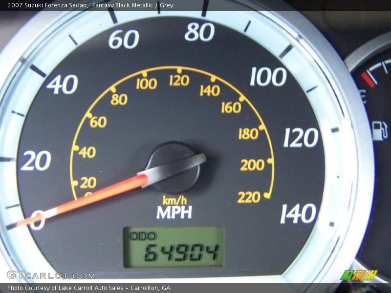 Fantasy Black Metallic / Grey 2007 Suzuki Forenza Sedan