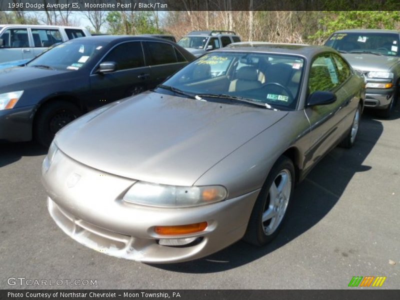 Moonshine Pearl / Black/Tan 1998 Dodge Avenger ES