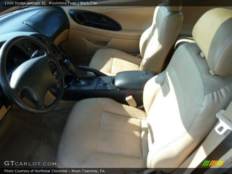 Moonshine Pearl / Black/Tan 1998 Dodge Avenger ES