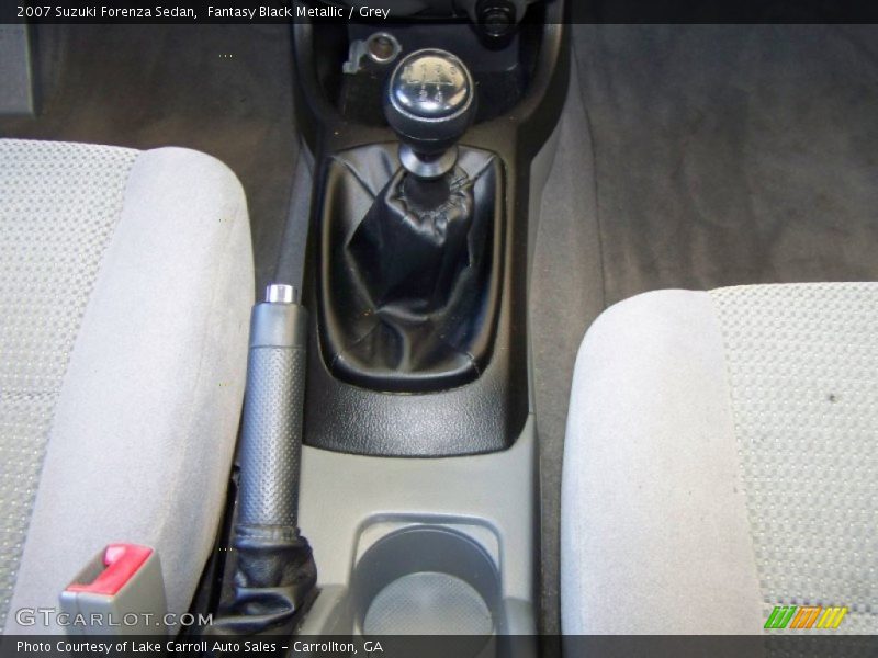 Fantasy Black Metallic / Grey 2007 Suzuki Forenza Sedan