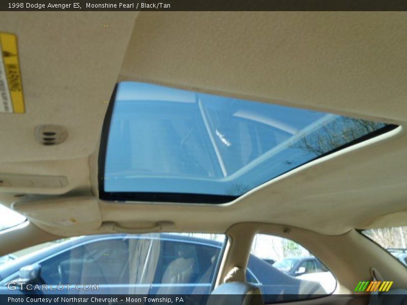 Moonshine Pearl / Black/Tan 1998 Dodge Avenger ES