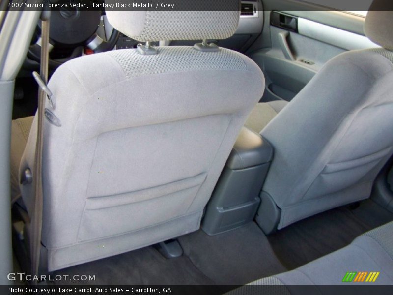 Fantasy Black Metallic / Grey 2007 Suzuki Forenza Sedan