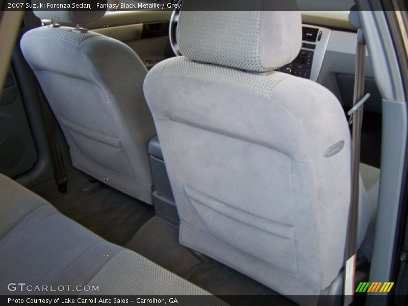 Fantasy Black Metallic / Grey 2007 Suzuki Forenza Sedan