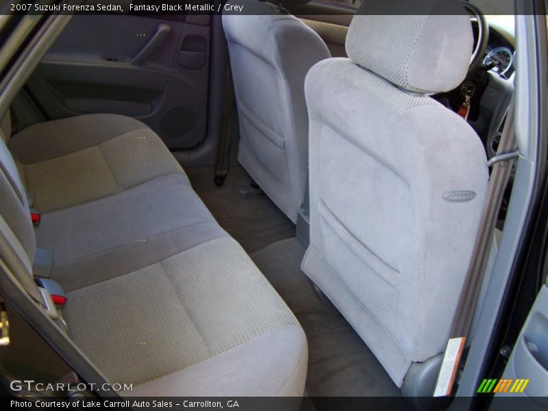 Fantasy Black Metallic / Grey 2007 Suzuki Forenza Sedan