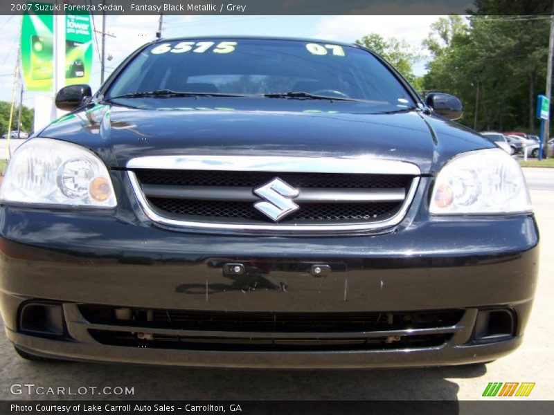 Fantasy Black Metallic / Grey 2007 Suzuki Forenza Sedan
