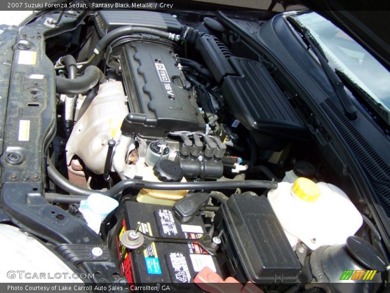 Fantasy Black Metallic / Grey 2007 Suzuki Forenza Sedan