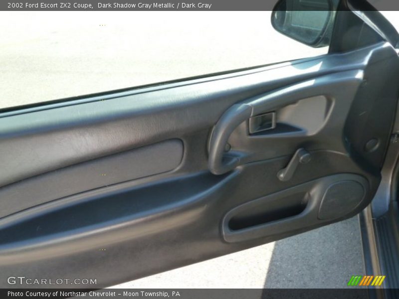 Dark Shadow Gray Metallic / Dark Gray 2002 Ford Escort ZX2 Coupe