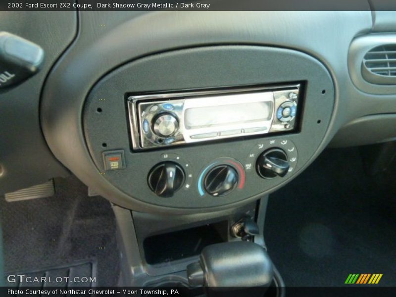 Dark Shadow Gray Metallic / Dark Gray 2002 Ford Escort ZX2 Coupe