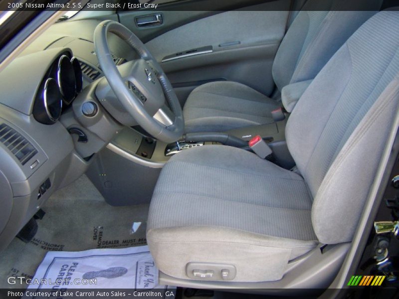 Super Black / Frost Gray 2005 Nissan Altima 2.5 S