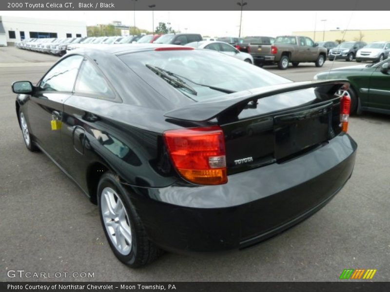 Black / Black 2000 Toyota Celica GT