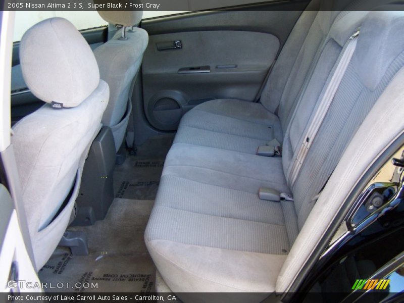 Super Black / Frost Gray 2005 Nissan Altima 2.5 S