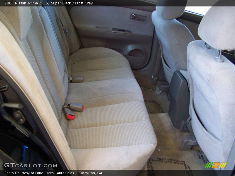Super Black / Frost Gray 2005 Nissan Altima 2.5 S