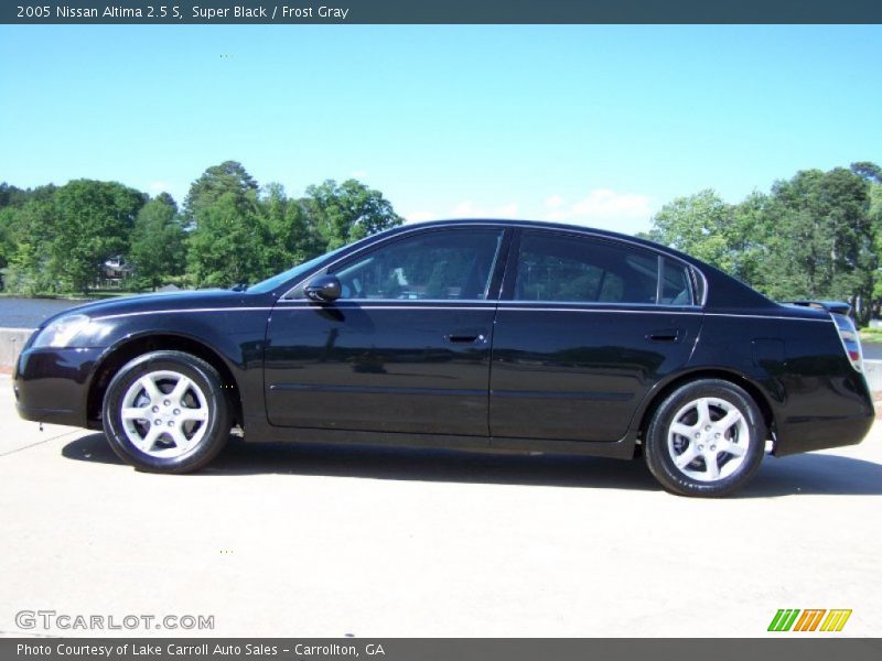 Super Black / Frost Gray 2005 Nissan Altima 2.5 S