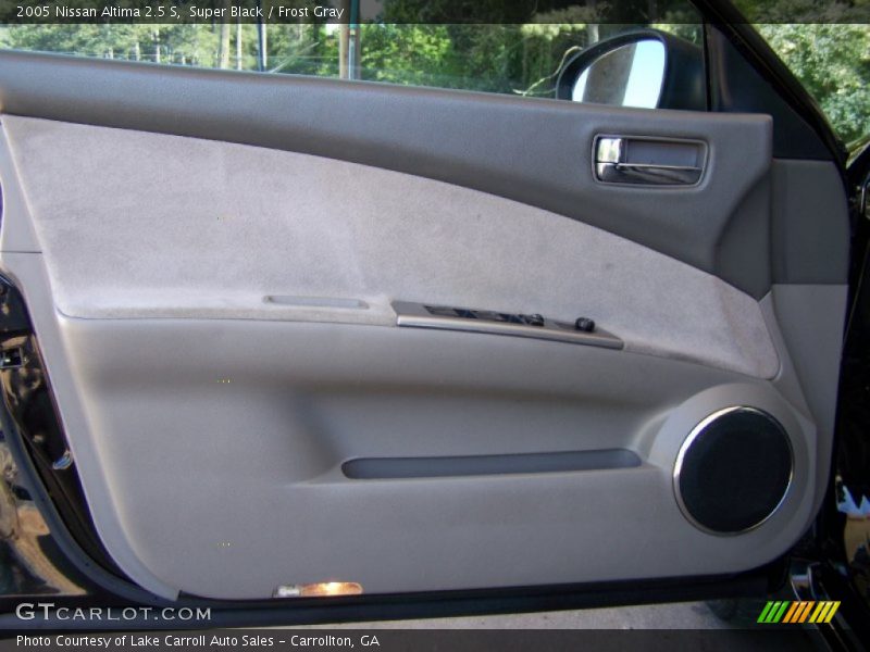 Super Black / Frost Gray 2005 Nissan Altima 2.5 S