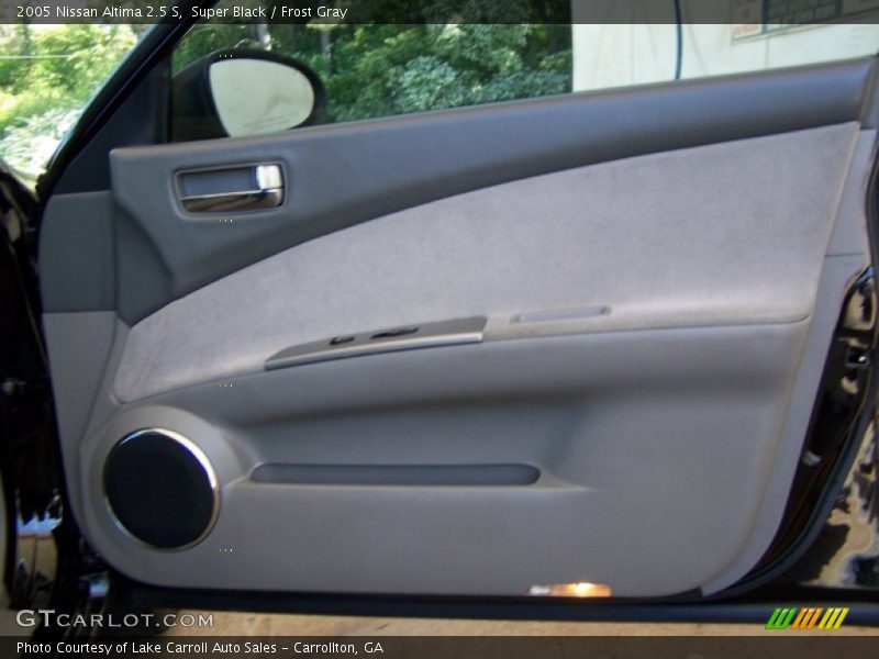 Super Black / Frost Gray 2005 Nissan Altima 2.5 S