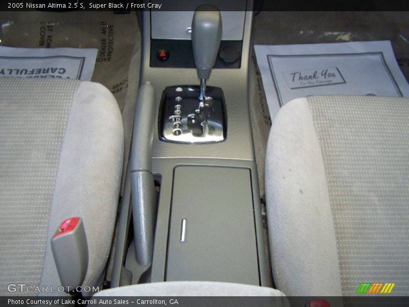 Super Black / Frost Gray 2005 Nissan Altima 2.5 S