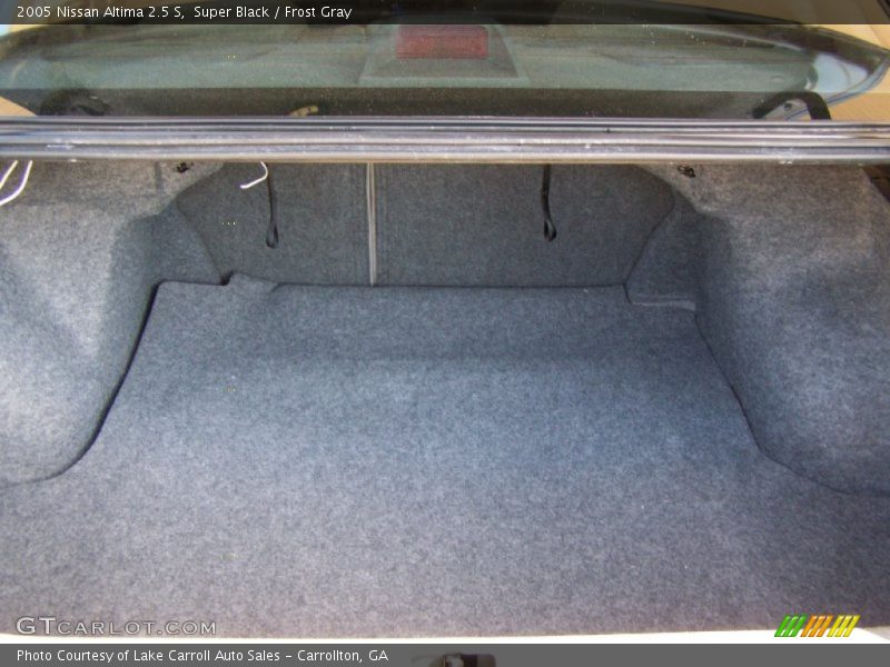 Super Black / Frost Gray 2005 Nissan Altima 2.5 S