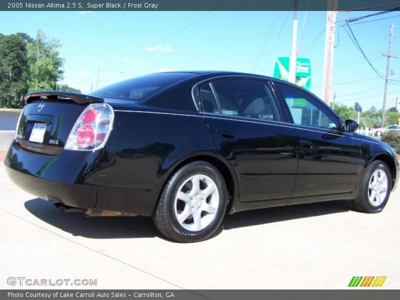 Super Black / Frost Gray 2005 Nissan Altima 2.5 S