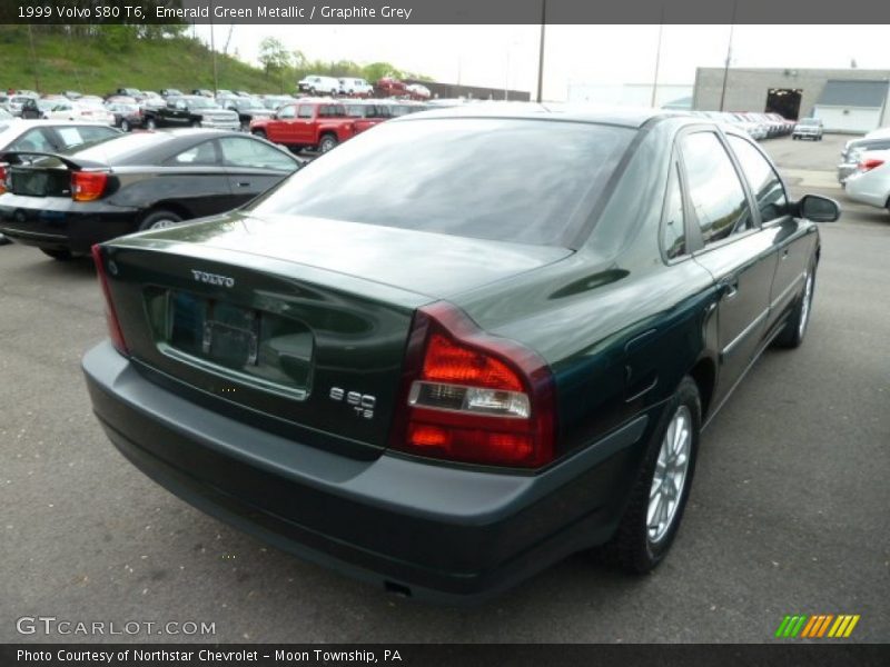Emerald Green Metallic / Graphite Grey 1999 Volvo S80 T6