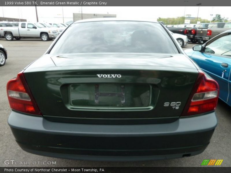 Emerald Green Metallic / Graphite Grey 1999 Volvo S80 T6
