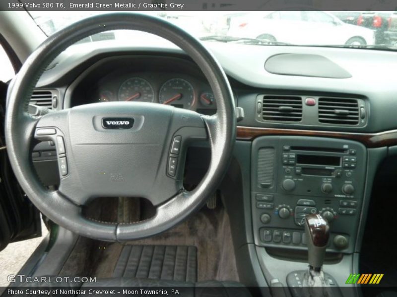 Emerald Green Metallic / Graphite Grey 1999 Volvo S80 T6