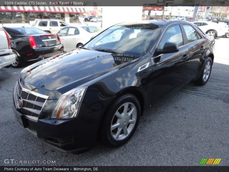 Black Raven / Ebony 2009 Cadillac CTS Sedan