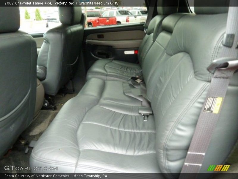 Victory Red / Graphite/Medium Gray 2002 Chevrolet Tahoe 4x4