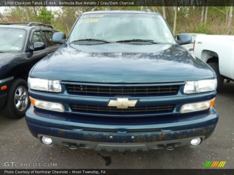 Bermuda Blue Metallic / Gray/Dark Charcoal 2006 Chevrolet Tahoe LT 4x4