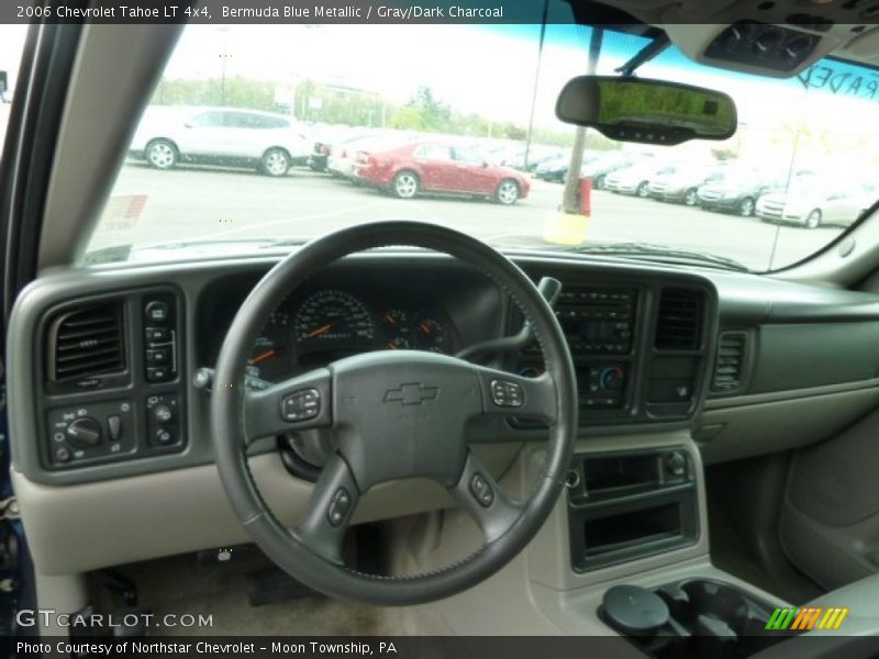 Bermuda Blue Metallic / Gray/Dark Charcoal 2006 Chevrolet Tahoe LT 4x4
