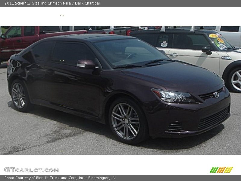 Sizziling Crimson Mica / Dark Charcoal 2011 Scion tC