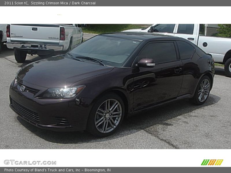 Sizziling Crimson Mica / Dark Charcoal 2011 Scion tC