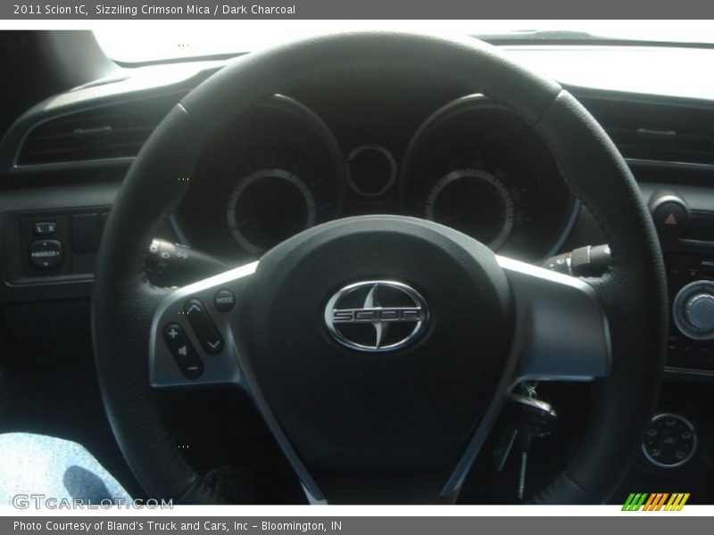 Sizziling Crimson Mica / Dark Charcoal 2011 Scion tC