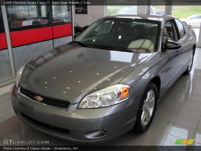 Dark Silver Metallic / Gray 2006 Chevrolet Monte Carlo LT