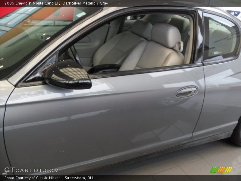 Dark Silver Metallic / Gray 2006 Chevrolet Monte Carlo LT