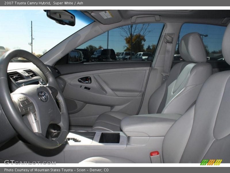 Super White / Ash 2007 Toyota Camry Hybrid