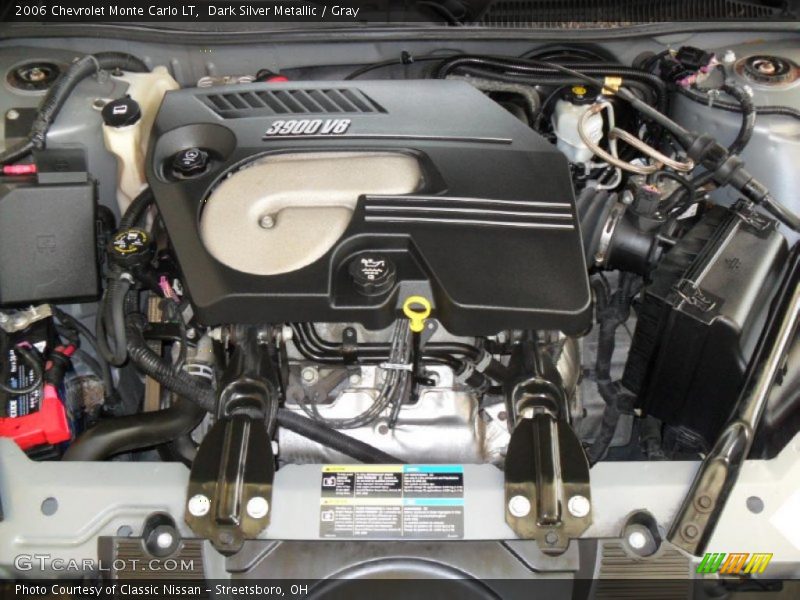 Dark Silver Metallic / Gray 2006 Chevrolet Monte Carlo LT