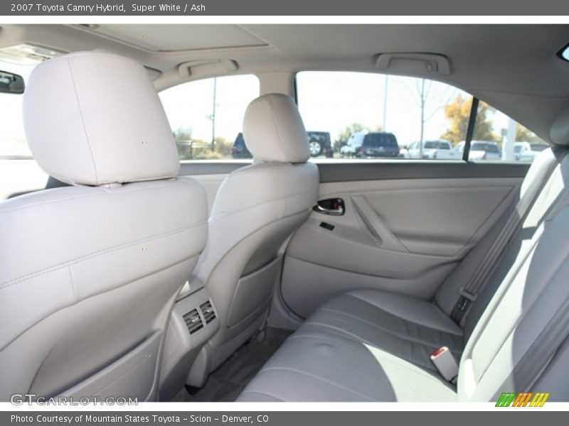 Super White / Ash 2007 Toyota Camry Hybrid