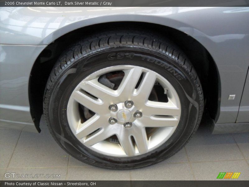 Dark Silver Metallic / Gray 2006 Chevrolet Monte Carlo LT