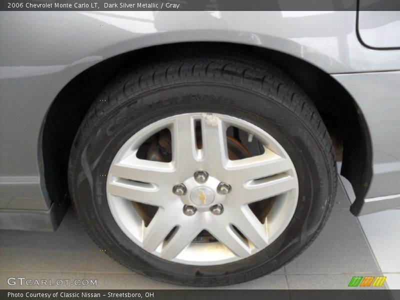 Dark Silver Metallic / Gray 2006 Chevrolet Monte Carlo LT