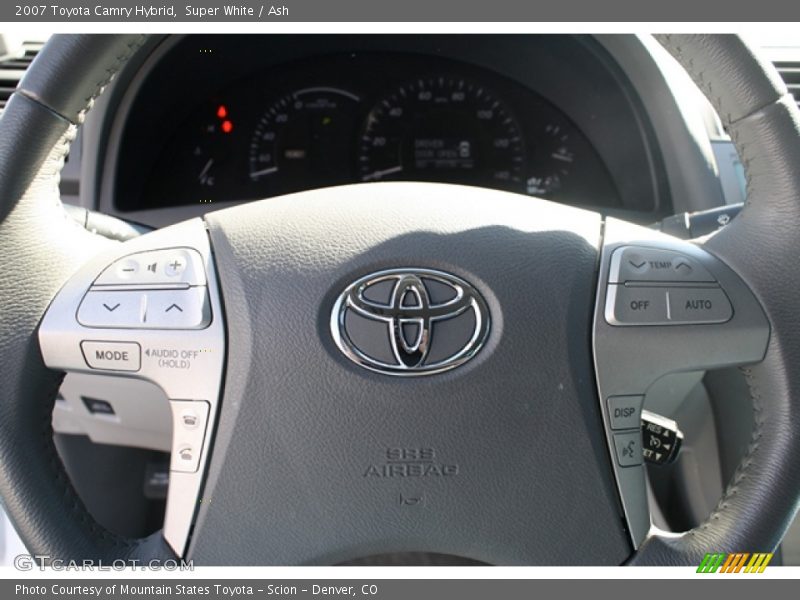 Super White / Ash 2007 Toyota Camry Hybrid