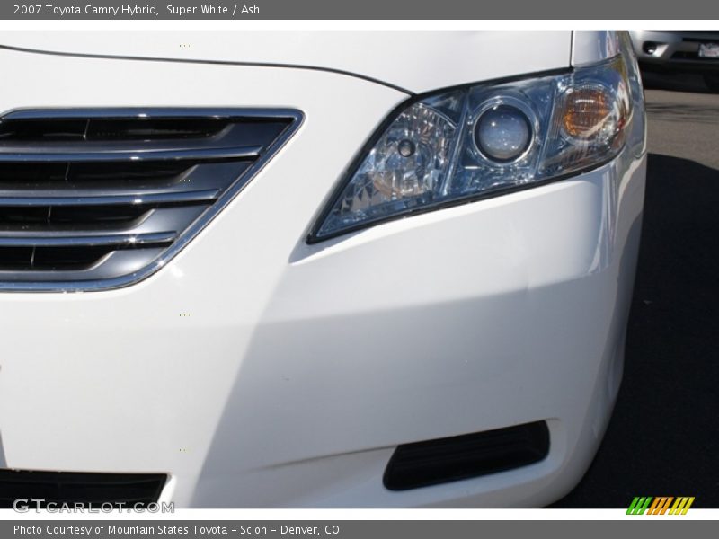 Super White / Ash 2007 Toyota Camry Hybrid