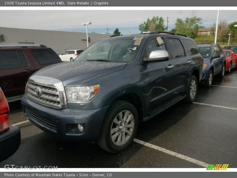 Slate Metallic / Graphite 2008 Toyota Sequoia Limited 4WD