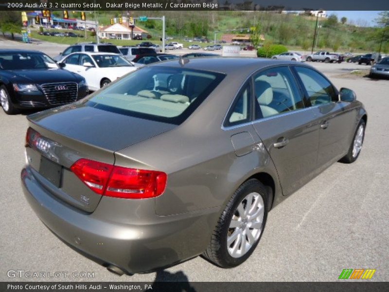 Dakar Beige Metallic / Cardamom Beige 2009 Audi A4 3.2 quattro Sedan