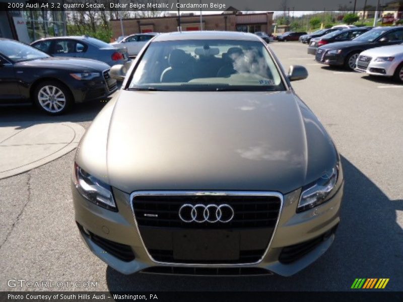 Dakar Beige Metallic / Cardamom Beige 2009 Audi A4 3.2 quattro Sedan